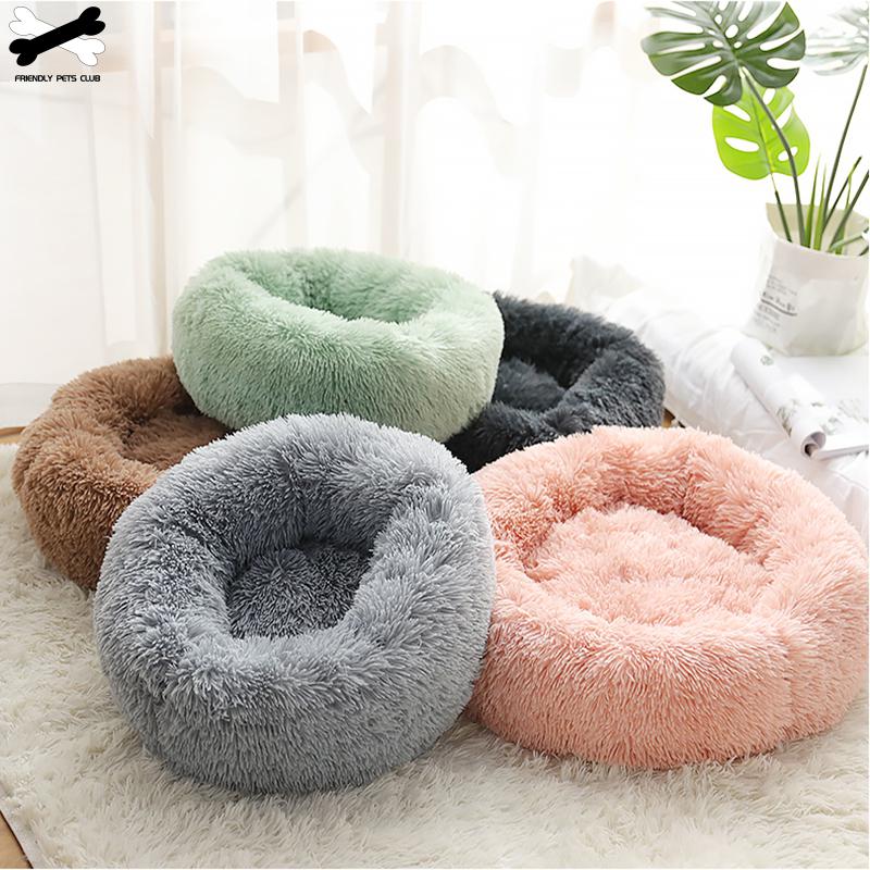 Canapé-lit cocon douillet pour chien et chat - coloris disponibles